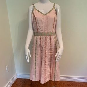 Zinc pink summer dress